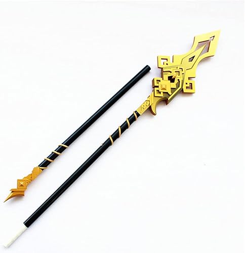 Miniatura 3 de RAVPump Accesorios de cosplay, Genshin Impact Cosplay Armas espadas 180CM Genshin ZhongLi Cosplay Arma Vortex Vanquisher Lanza Desmontable Lanza