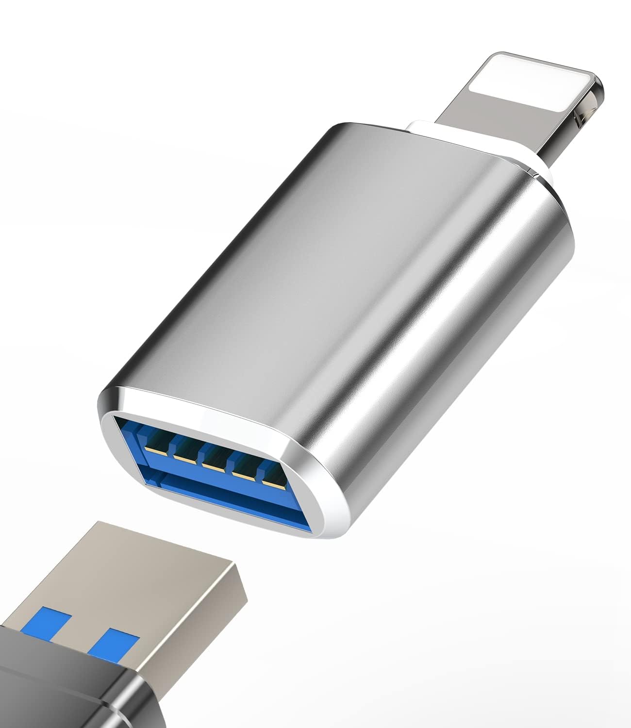 iPhone変換アダプターアップルOTGケーブルUSB-A に ライトニングアイ…