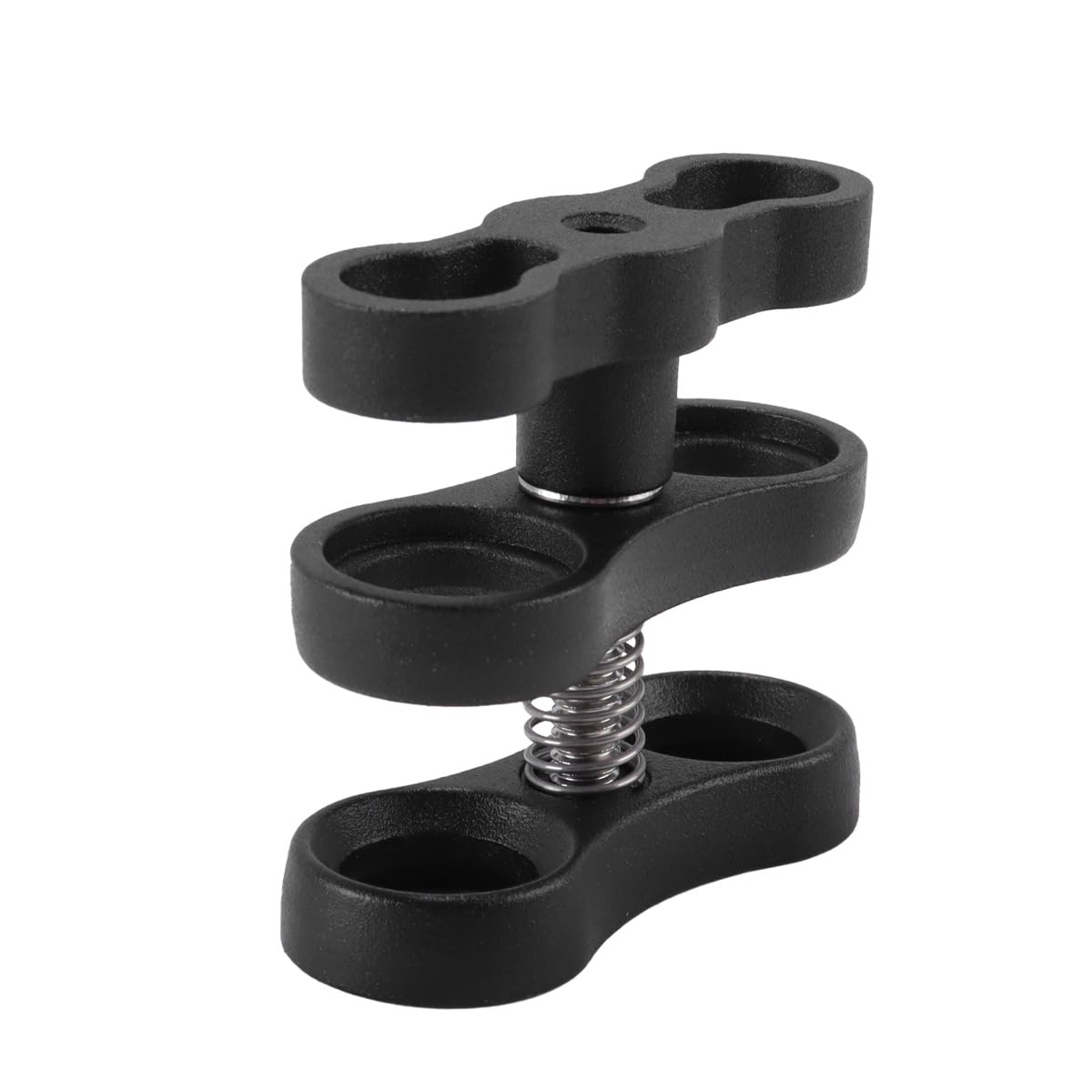 Riven 4 Stück Aluminium Kugelklemme Halterung, Kugelklemme Unterwasserhalterung, für Unterwasser-Tauchen Licht Arme Tray System
