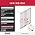 Delta Commix 48 in. x 76 in. Frameless Exposed Roller Sliding Shower Door in Black with 5/16 in. (8mm) Tempered Clear Glass, SDES848-MB-R