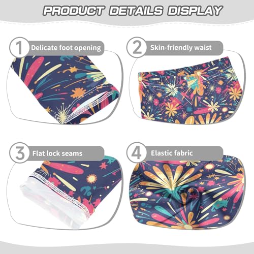 KLL Cute Cow Eating Grass Pattern Pattern Girls Legging Stretch High Waisted Lounge Pants Sports3