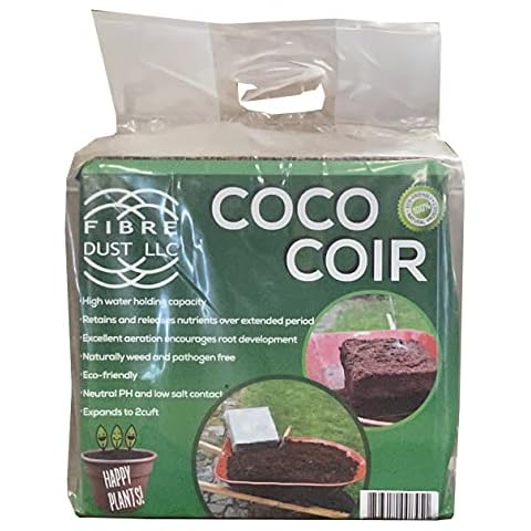 FibreDust 4 kg Coco Coir - Pack of 2 (17 Lbs) Cover