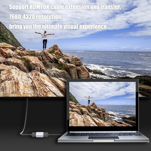 Pacroban Adaptador HDMI 8K Hembra a Hembra 2-Pack miniatura 5