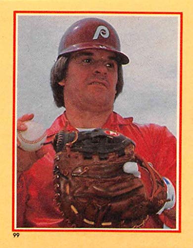 1984 Fleer Star Stickers Baseball #99 Pete Rose Philadelphia Phillies