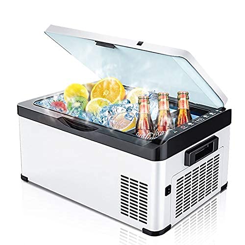 カー冷蔵庫20/26 / 30L AC / DC12V24Vキャンプピクニック屋外ポータブルカーオートRVトラベル冷蔵庫ミニ冷蔵庫ディープ