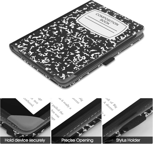 HGWALP Universal Case for 6-6.8-7 inch eReaders, Paperwhite Case with Hand Strap Compatible with All 6" 6.8" 7" Paperwhite 11th/12th/colorsoft by HGWALP - Image 6