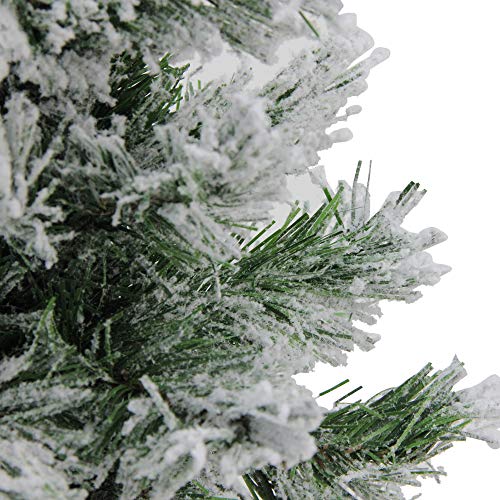Northlight Pine Artificial Christmas Tree In Burlap Base, 24 In, White #TOP3