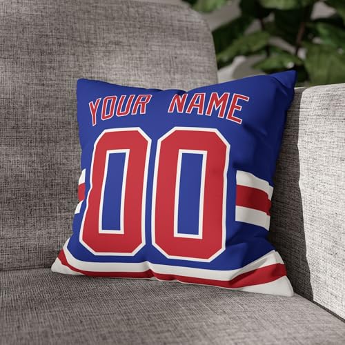 Image of ANTKING Throw Pillow 2 Packs Personalized Custom Any Name Number for Men Women Boy Gifts