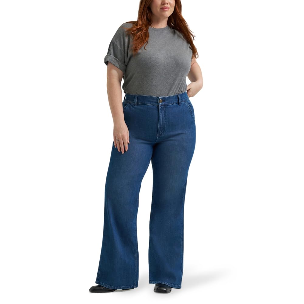Lee Plus Size Legendary Dżinsy A-Line Kobiety