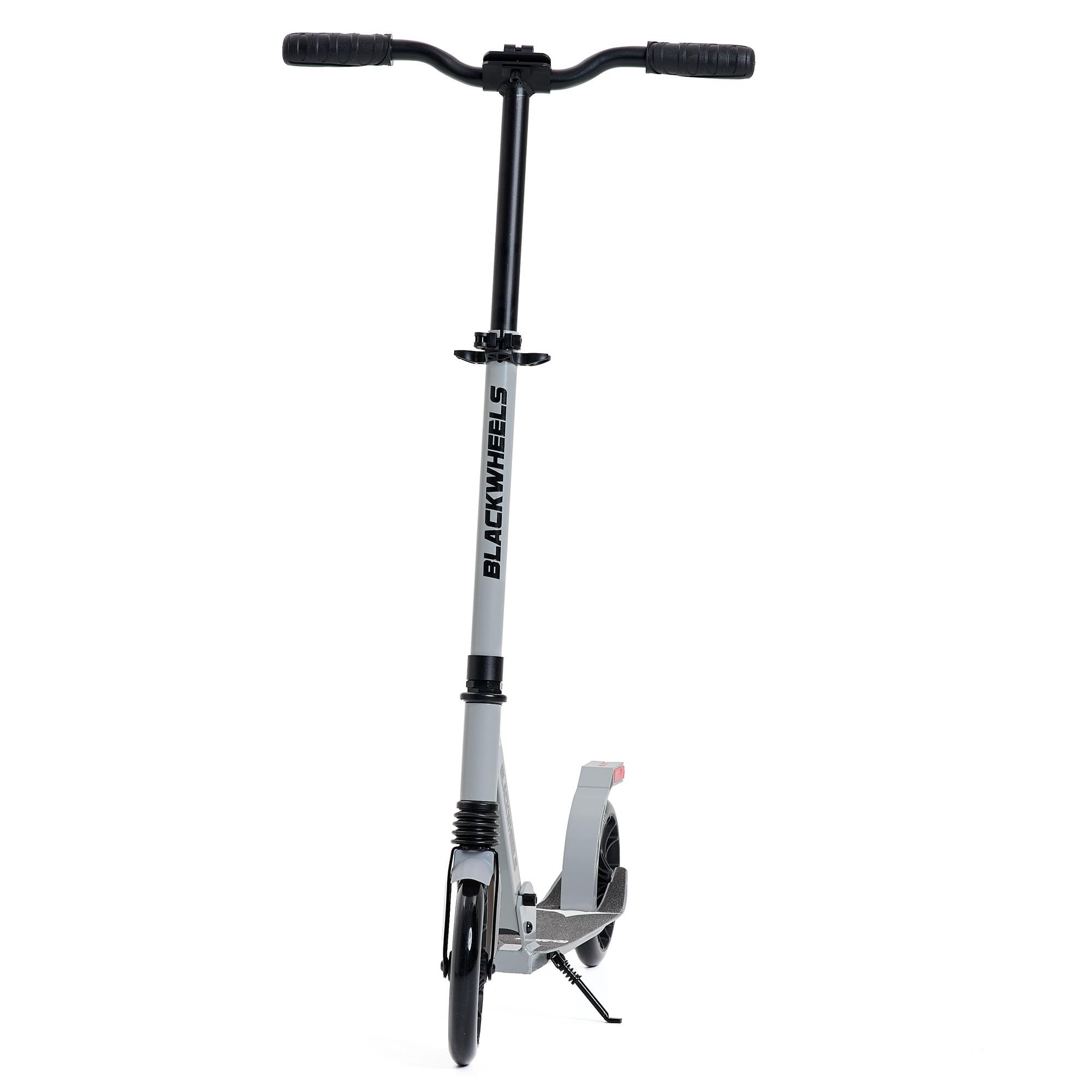 BLACKWHEELS Zoom Trottinette Urbaine – Grandes Roues 200mm, Pliable, Amortie, Guidon Réglable en Hauteur, Cadre Léger en Aluminium, Conduite Confortable sur Toutes Les Surfaces