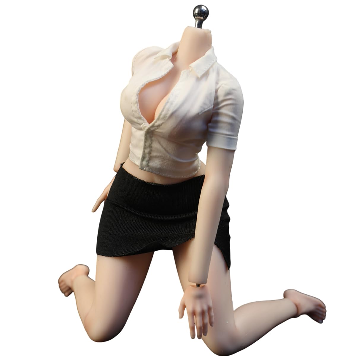 1/6 可動フィギュア 素体 シームレス JIAOU DOLL PinkSkin Amazon | HiPlay Creative Model 1/6 シームレス素体 女性 CY007