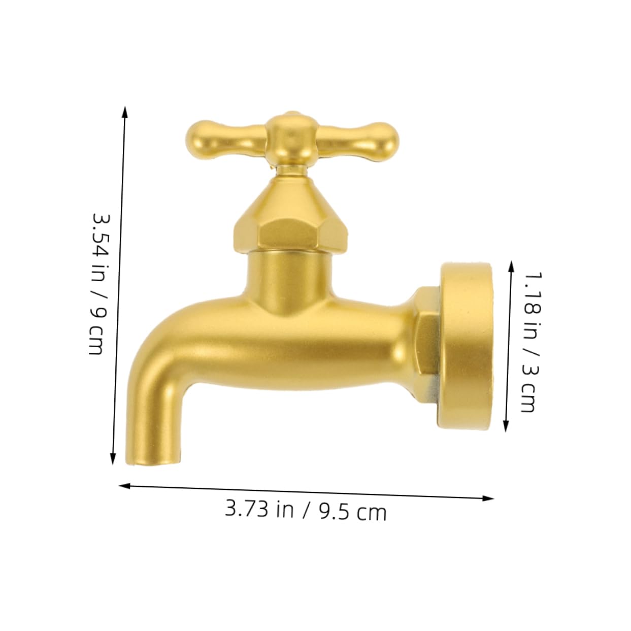 FUNOMOCYA 2Pcs Garden Faucet Fountain Kit DIY Floating Water Feature for Home Decor Elegant Craft Unique Design Symbolizing Prosperity Easy Assembly for Indoor Outdoor