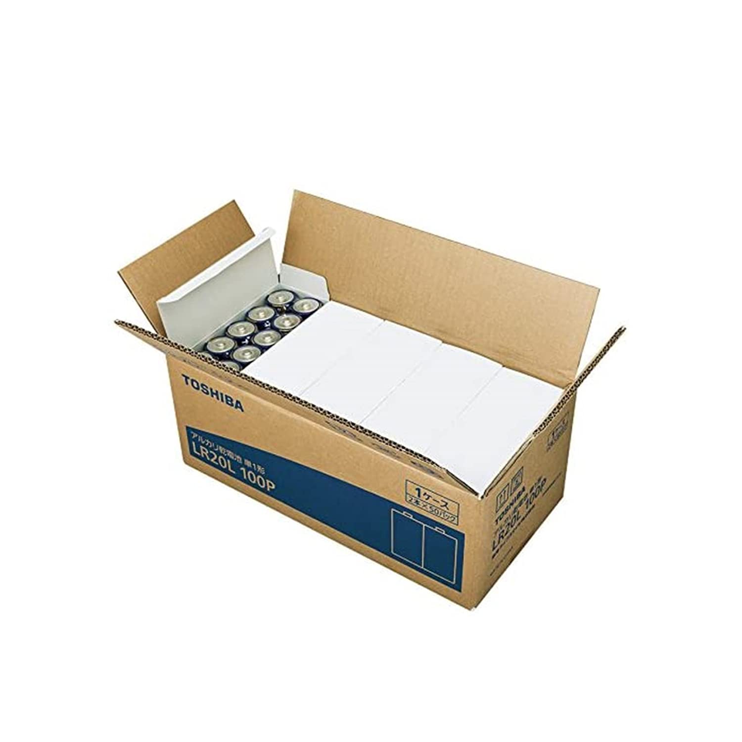Panasonic - 単一電池100本 期限近い Amazon | 東芝(TOSHIBA)アルカリ乾電池 単1形 100本入 1.5V 使用