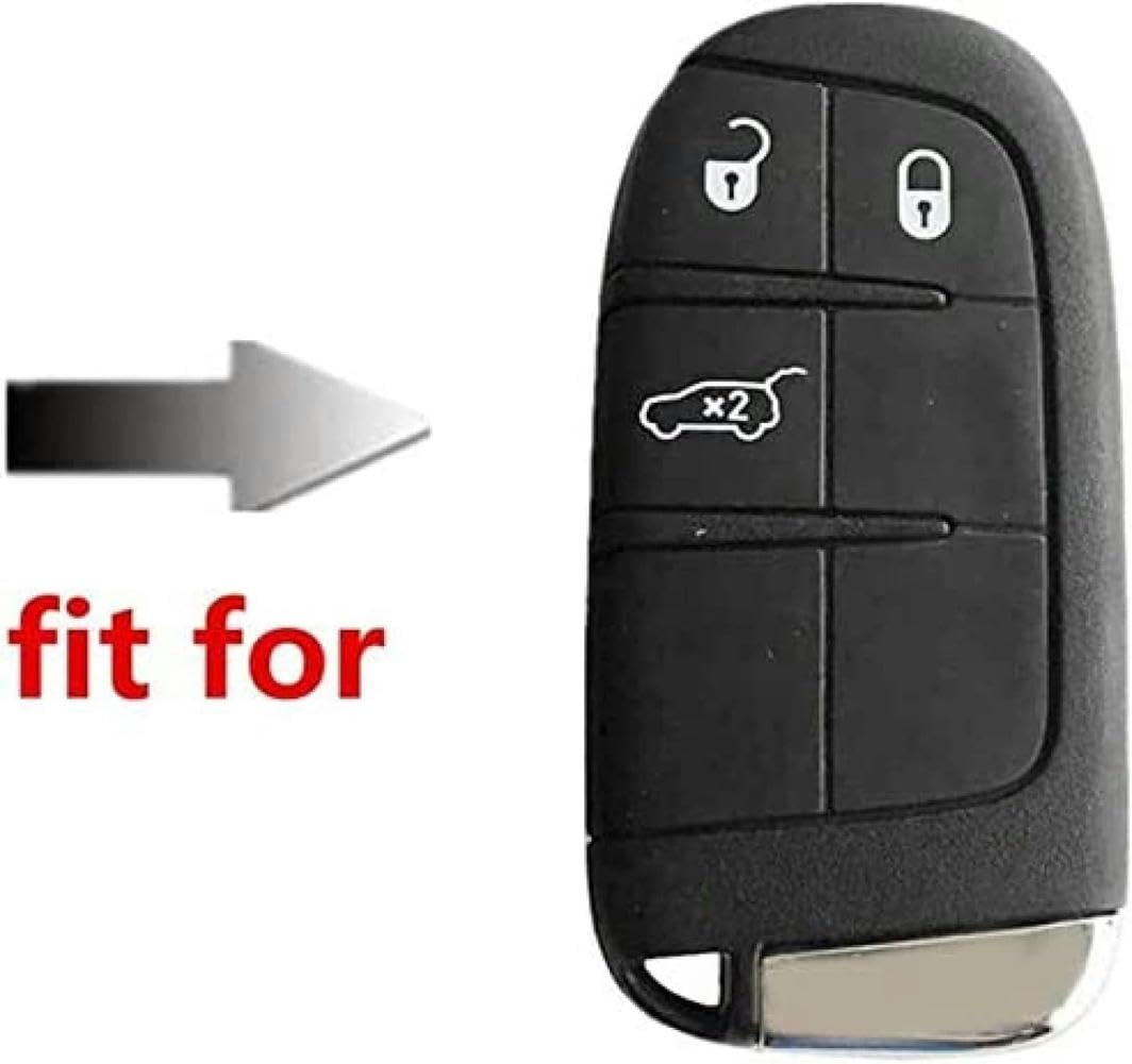 HIBEYO Custodia per chiave auto, adatta per Jeep Renegade