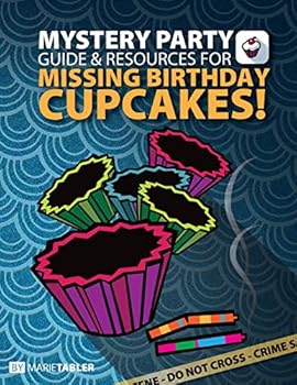 Paperback Mystery Party Guide and Resources for Missing Birthday Cupcakes Book