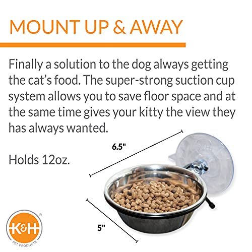 KH-Pet-Products-EZ-Mount-Up-and-Away-Kitty-Diner-Cat-Fool-Bowl-that-Mounts-to-Windows-StainlessBlack-12-Ounces