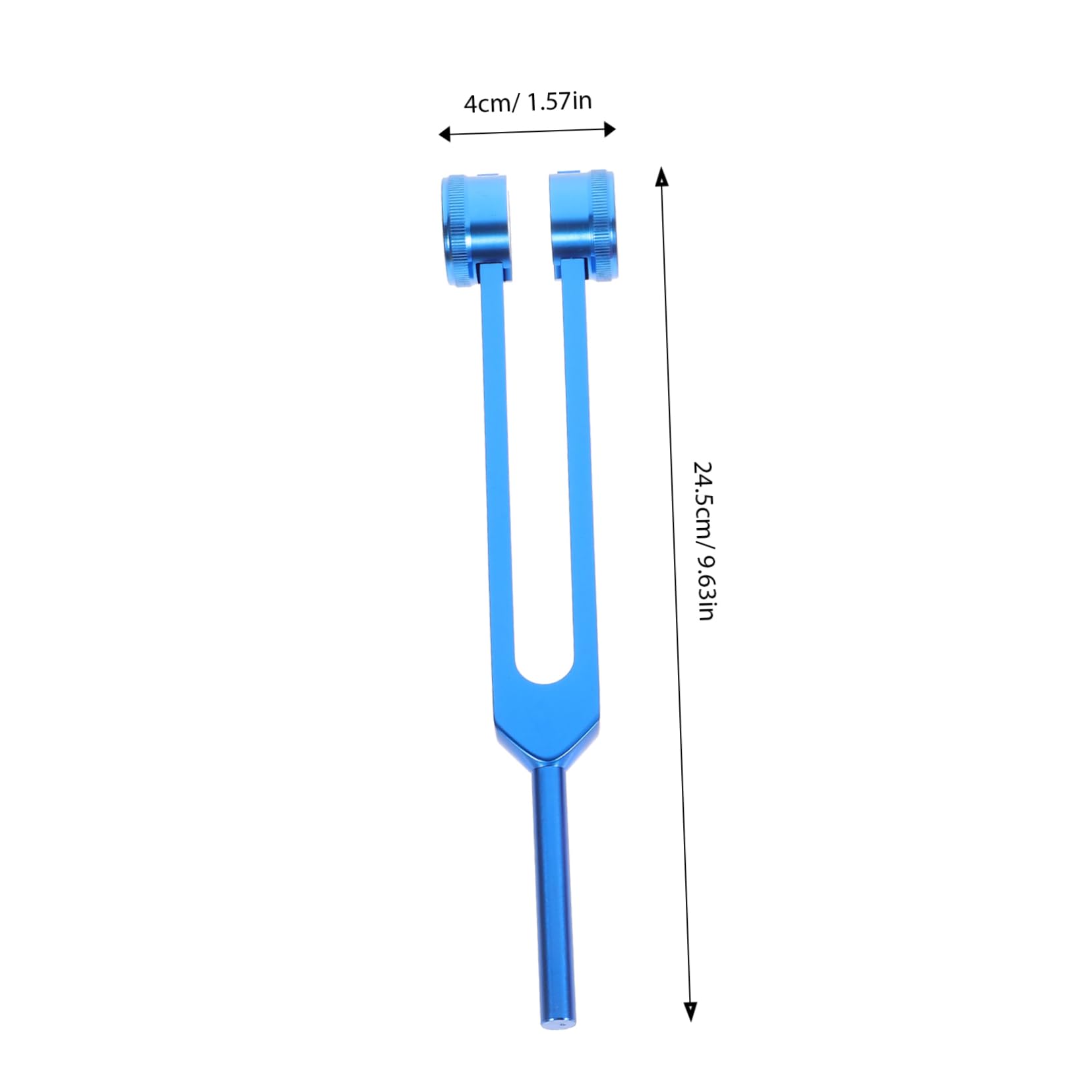 VICASKY Healing Tuning Forks Set 128hz Ear Wood Metal Nerve Sensory Testing Kit Physiotherapeutic Instrument