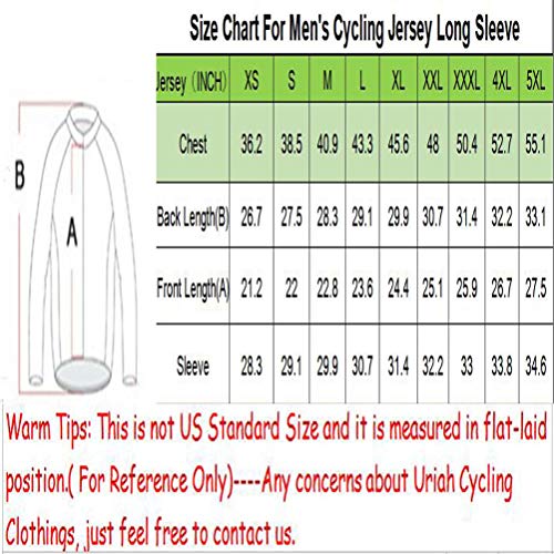 Jersey térmico para ciclismo para hombre Uriah manga larga miniatura 3