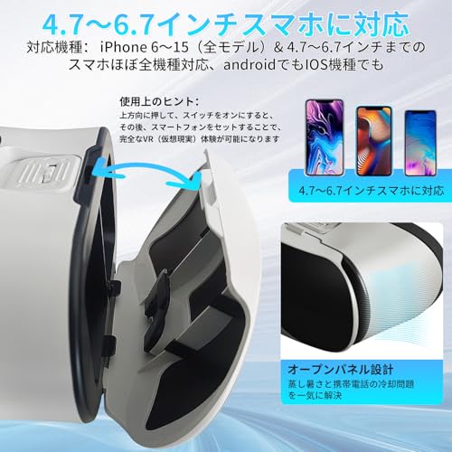 Wtimesie VRゴーグル B0D8KVR6MJ の商品画像 2
