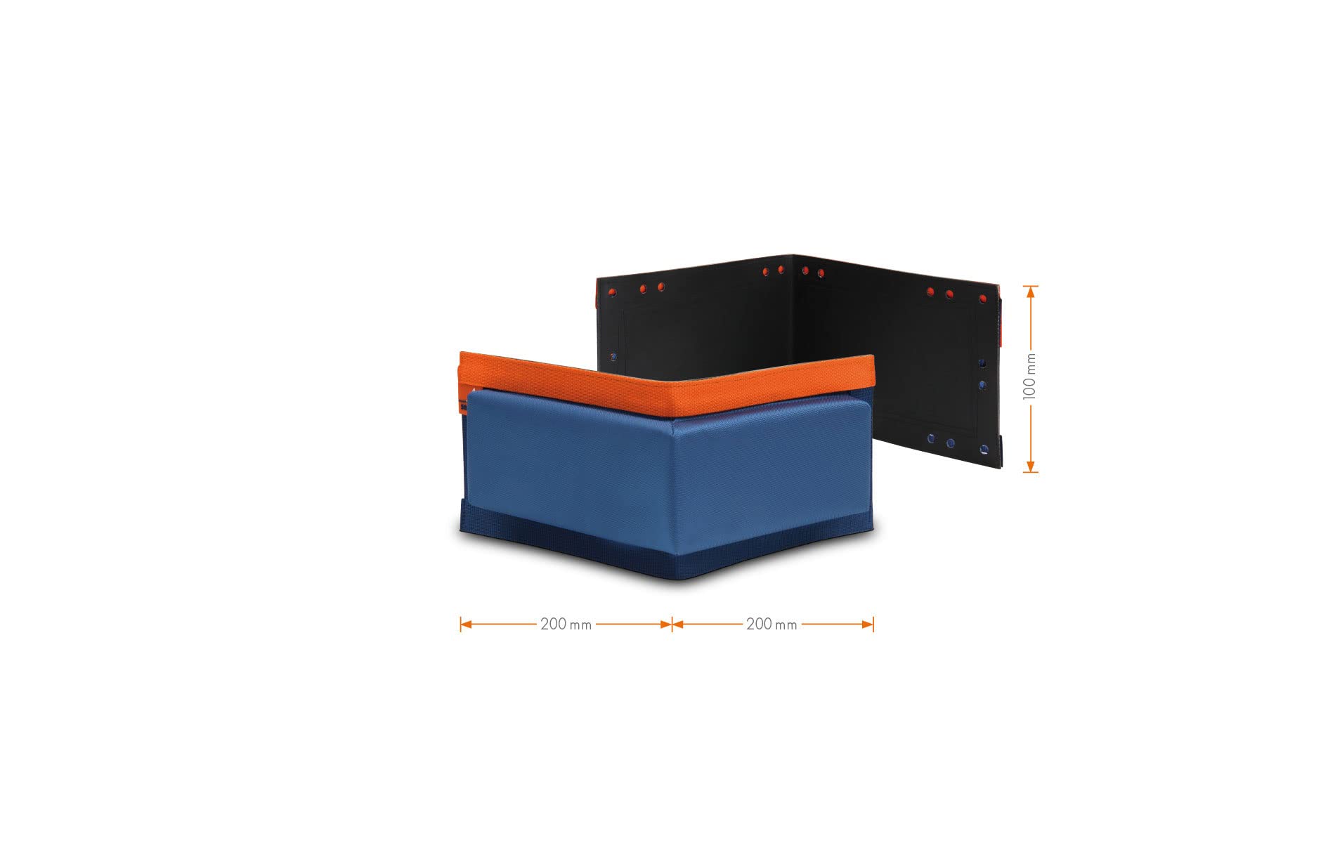 Stegfender, Pontonfender Ecke DF A 20/10 blau