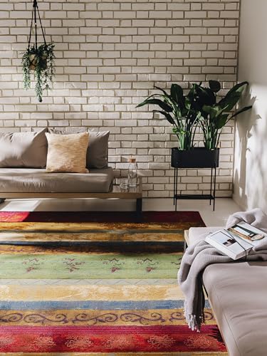 benuta Nest In- & Outdoor Teppich Artis - Multicolor 120x180 cm -...