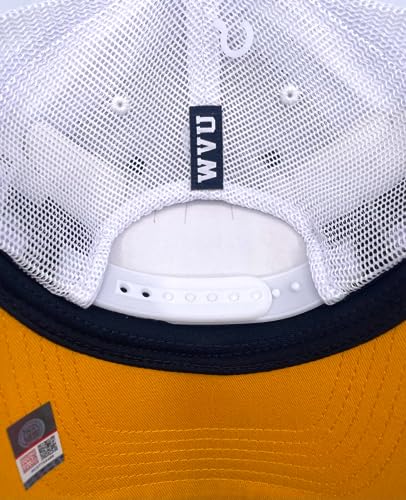 West Virginia Classic Two Tone Hat Ajustable Azul miniatura 3