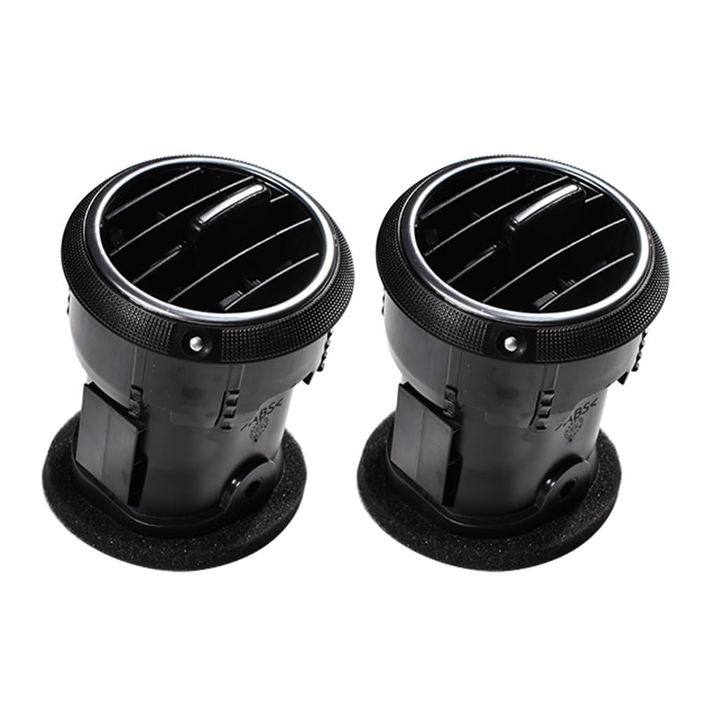 2 rejillas de salida de aire de CA para salpicadero, panel central de ventilación compatible con Audi A3 S3 8P 8P0820901 04945004