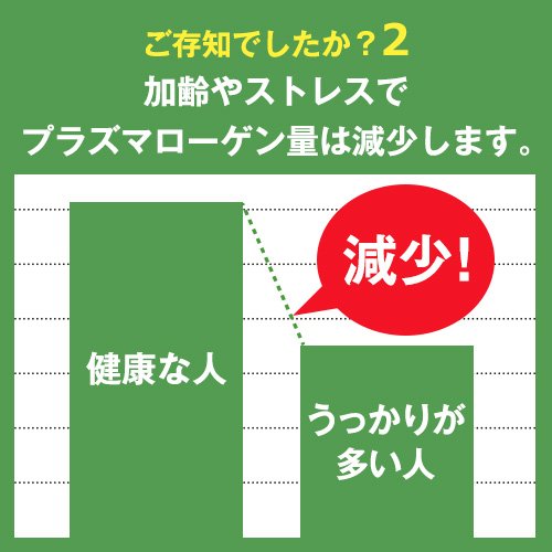 プラズマローゲン　EX 忘れたくないEX 高純度プラズマローゲン サプリ 3000mg 60粒