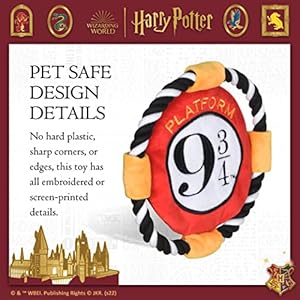   Harry-Potter-9-34-Platform-Frisbee-Pet-Toy-Frisbee-for-Dogs-in-Themed-Design-Frisbee-Dog-Toy-Rope-Dog-Toy-Dog-Toy-Platform-9-34-Rope-Frisbee-Toy-for-Dogs