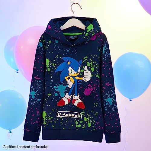 Sonic The Hedgehog Boys' Hoodies - Hooded Sweatshirt for Kids Lounge Wear Street Style 4-12 Years Gamer Gifts for Boys2