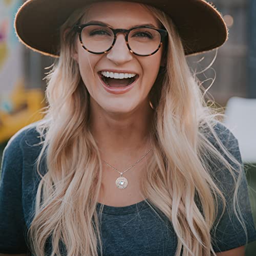 TUGHRA Evil Eye Necklace S925 Sterling Silver Evil Eye Pendant Necklaces Protection Jewelry Amulet Gift for Women Girls Boys Men Birthday Anniversary2