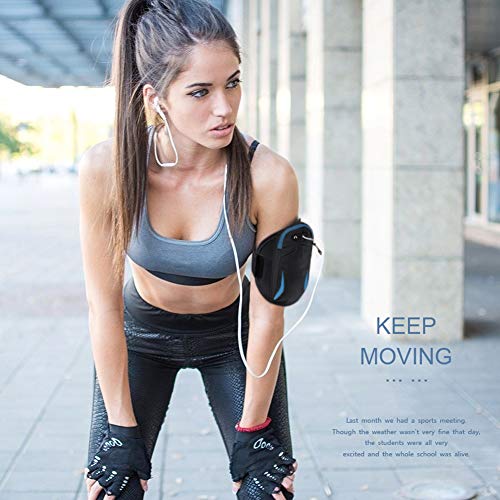 Fitness - Fascia da braccio sportiva con porta