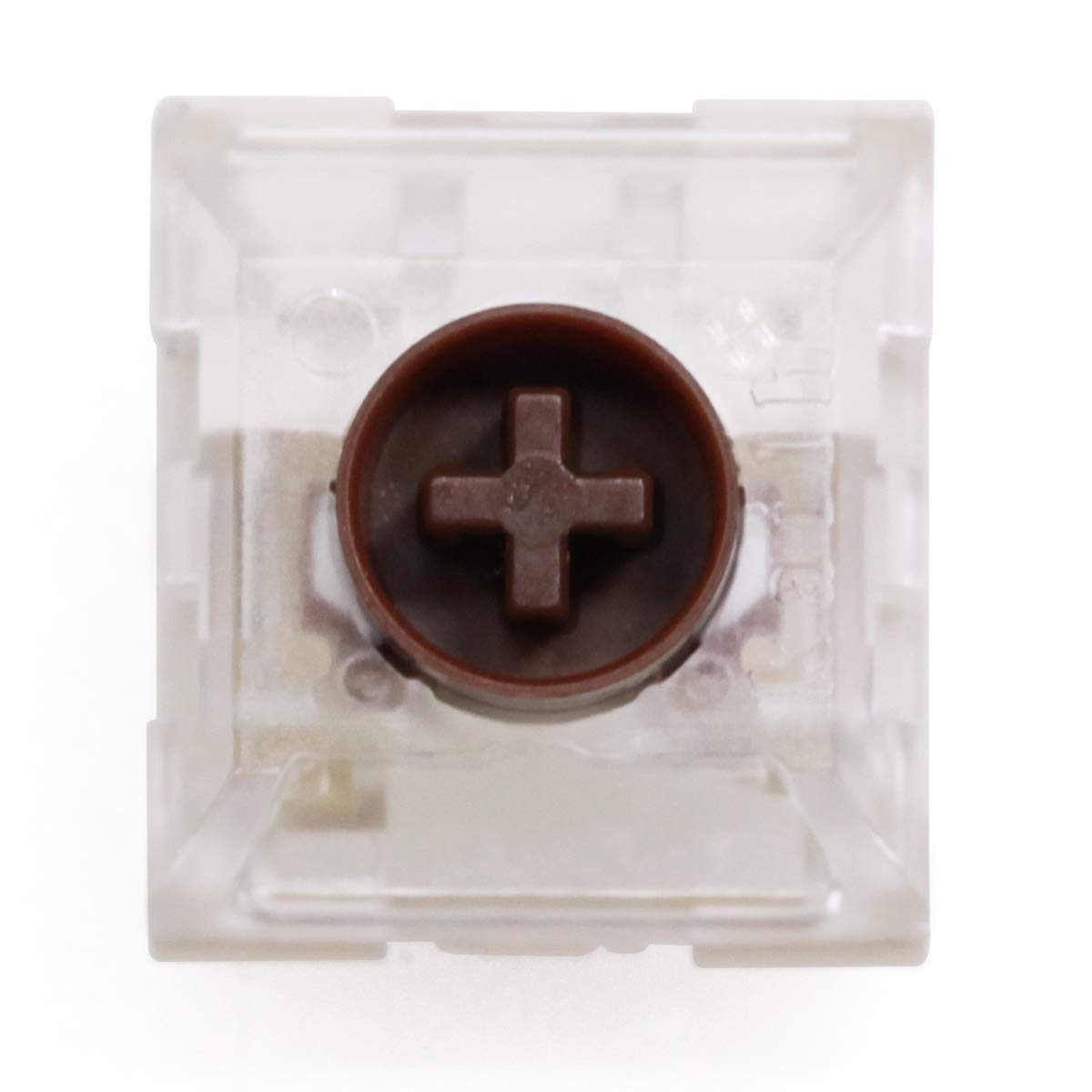 KPREPUBLIC Kailh Box Silent Pink Silent Brown Switch RGB SMD Pink Linear 45g Tactile 60g Switches Dustproof for Mechanical Keyboard mx stem (X110 PCS, Kailh Box Silent Brown Switch) X110 PCS Kailh BOX Silent Brown Switch