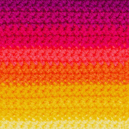 Image of RED HEART Super Saver 3-Pack yarn, FRUITY STRIPE 3 Pack