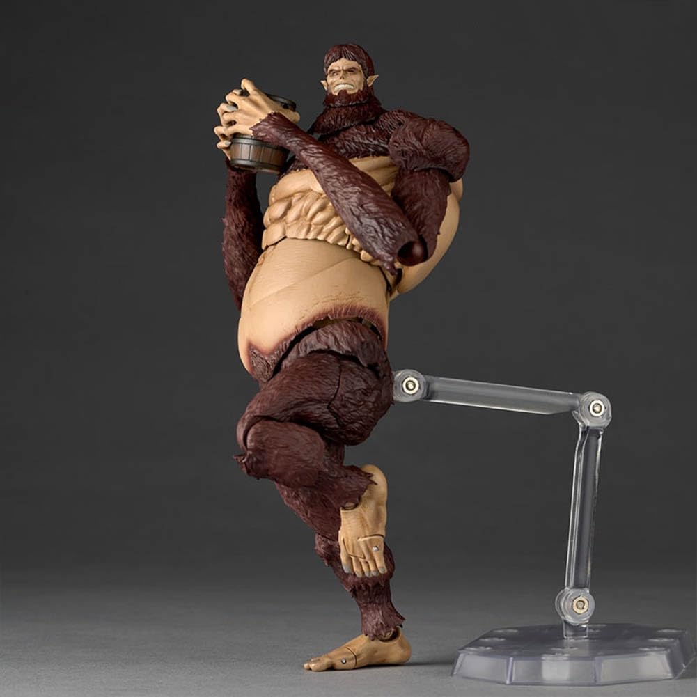Zeke Jaeger Actionfigur Bewegliche Gelenke Anime Figuren Statue | Eren Jaeger Levi Sammelfigur, austauschbar, Titan, 17,5 cm