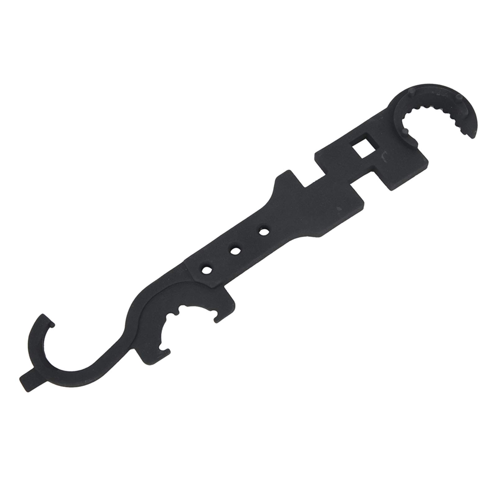 YWBL-WH Chiave Inglese Multifunzione per /M4/M16, Acciaio, Nero, 31,2 cm, Strumento Riparazione Portatile per Uso Esterno