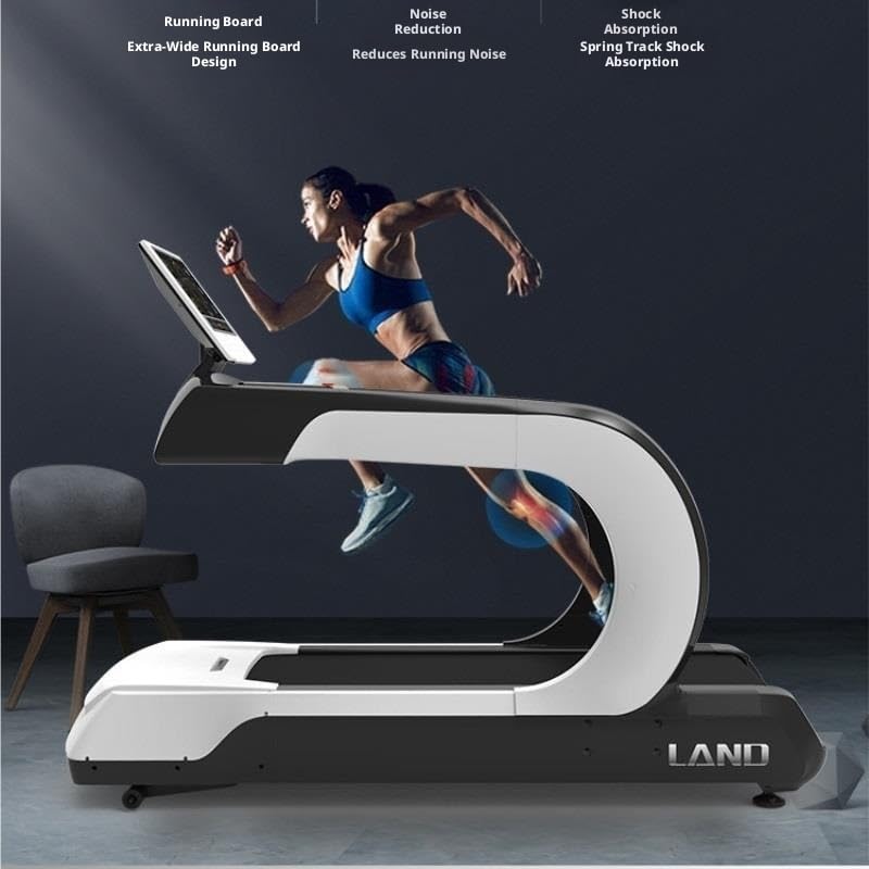 Image of Mini Treadmill,Fitness Foldable Electric Customized Walking Machine Heart Rate Monitoring, Suitable for Home, Gym, and Business Office Use
