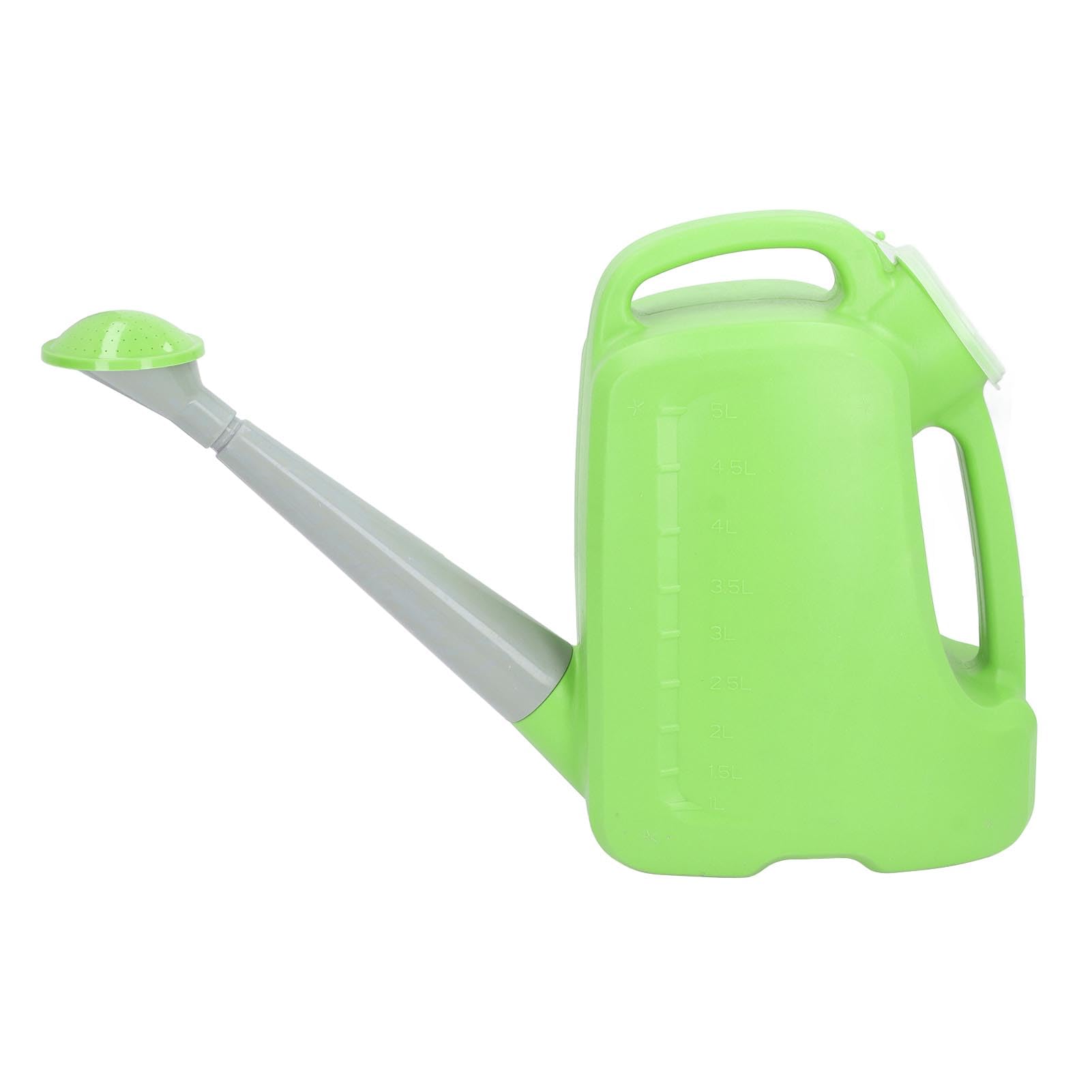 Arrosoir de ferme de grande capacité, facile à remplir, verser et manœuvrer, avec indicateur de niveau d'eau, matériau PP, pour plantes d'intérieur, d'extérieur et de jardin (vert)