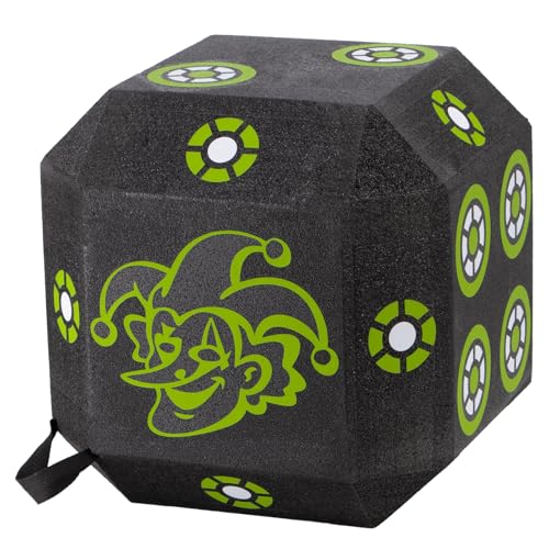 Image of Dice Archery Target, All-Side Foam Archery Target Block, Outdoor Portable Arrow Target with Carry Handle, Cube Shooting Target for Compound Bows&Recurve Bows Hunting Practice