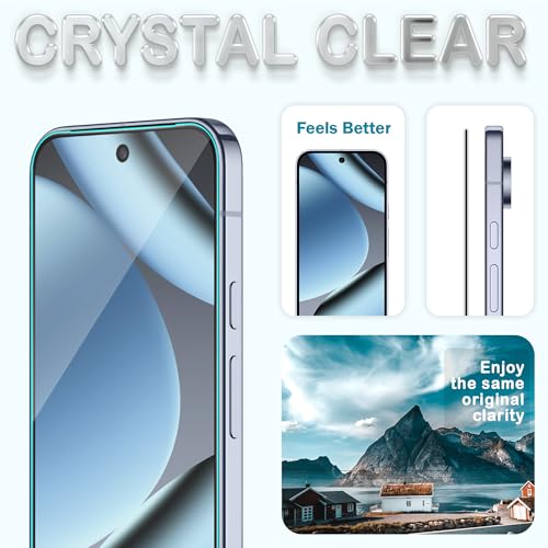 Image of FIRST MART Borderless Tempered Glass for Google Pixel 10 & Pixel 10 Pro | Edge-to-Edge Screen Protector with Anti-Dust Mesh, Case-Friendly Fit & Installation Kit | Pack of 1