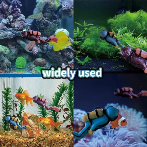 Image of Aquarium Ornament, 2 Pcs Fish Tank Decorations Floating Decor Octopus with Floating Device,Cute Fish Tank Accessories for All Kinds of Simulated Underwater World
