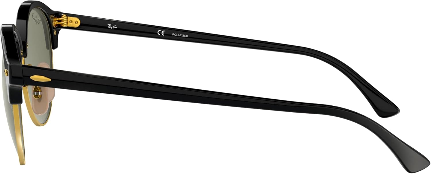 Ray-Ban mens 0RB4246 Sunglasses (pack of 1) 51 mm Black/Polarized Green