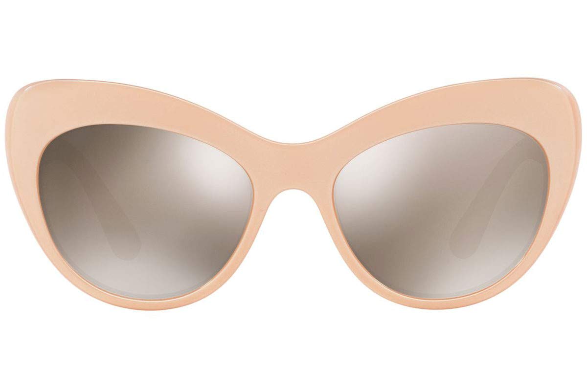 Dolce & Gabbana DG6110 Sunglasses Pearl Pink w/Light Brown 