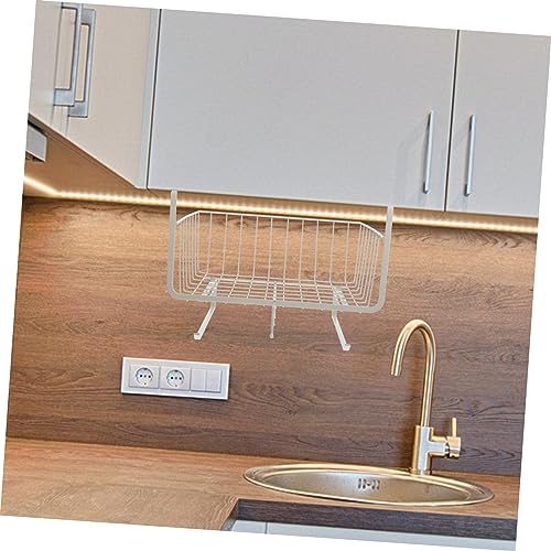Estante de cocina para liberar espacio en encimeras pequeñas con cesta integrada 4