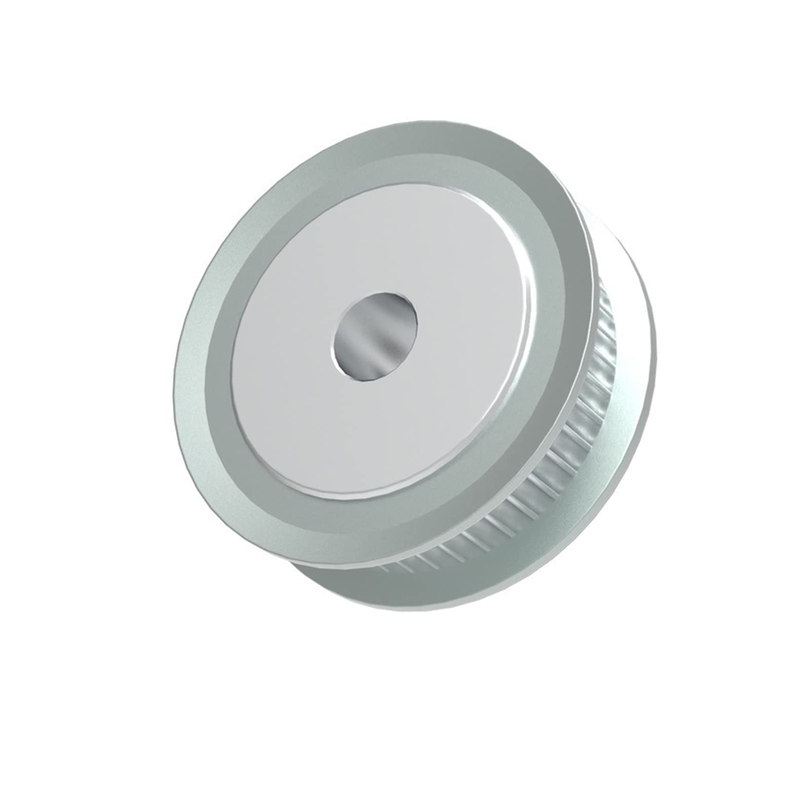 Produktbild von ICAMAS 2GT Zahnriemenscheibe 66 Zähne – Bohrung 5–20 Mm, Für GT2 Riemen 6/10mm, Alu 6061, 1 Stück