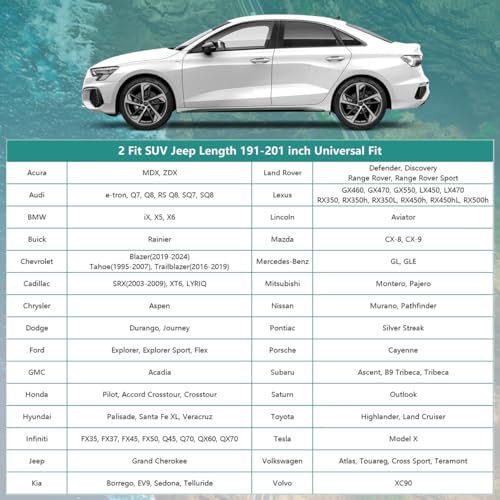 Image of GUNHYI 16 Layers Heavy Duty SUV Car Cover Waterproof All Weather, Universal Fit Ford Explorer, Toyota Highlander, Kia Telluride, Hyundai Palisade, Honda Pilot, Dodge Durango, GMC Acadia etc.