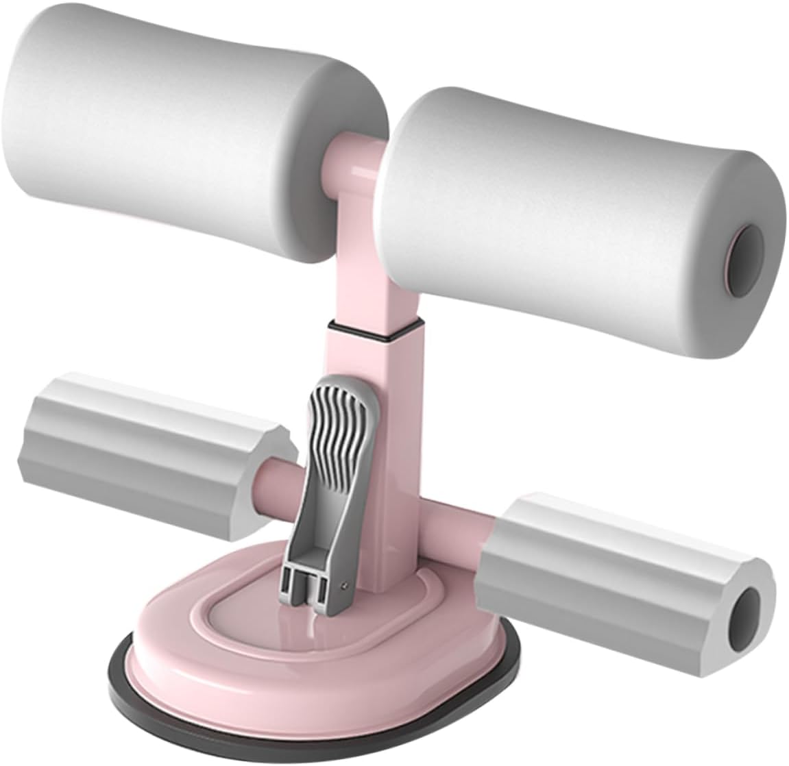 1pc Creative Sit-up Assist Device Fitness Bar for Muscle Training Comfortable Safe Exercise Tool Thick Cup for Home Office Workouts Grey