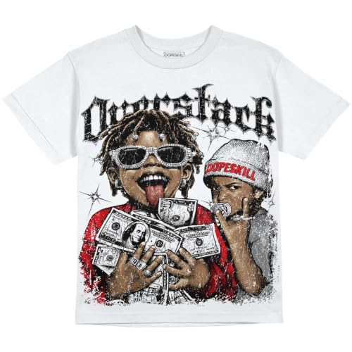 Image of DopeSkill Graphic Tee Streetwear Hypebeast Hip Hop Unisex Premium T-Shirt Sneaker Colour Matching Shirts Gift for Sneakerhead