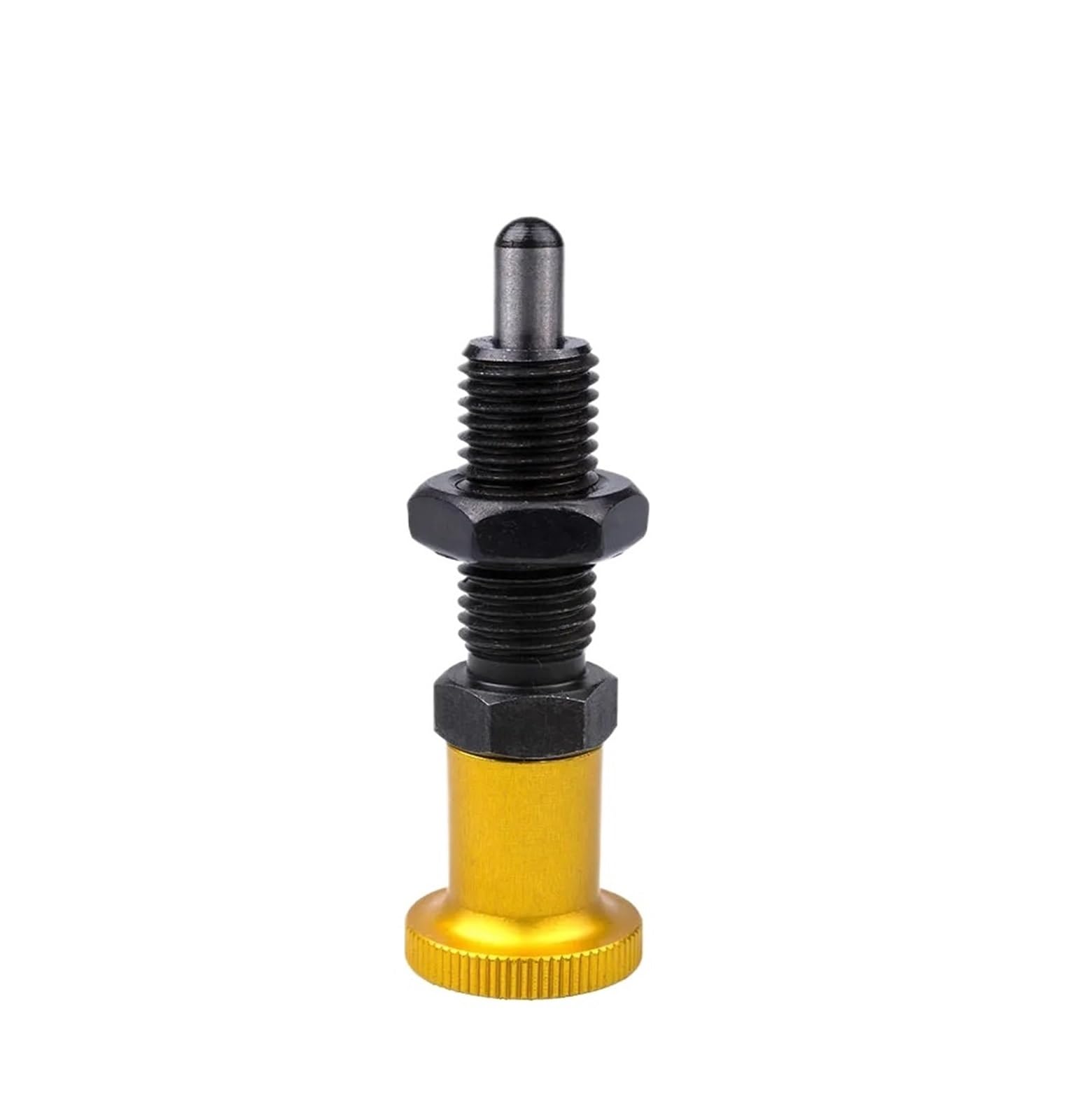 Muelle de émbolo M6-M12 con tuercas para posicionamiento en maquinaria