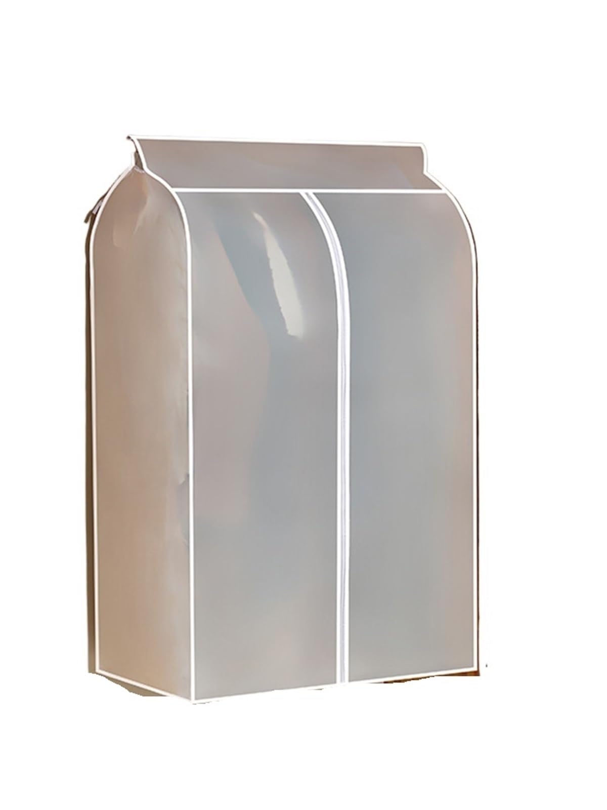 Clothes Rail Cover Clothing Dust Cover Transparent Dress Clothes Garment Hanging Organizer Waterproof Dustproof Wardrobe Storage(50CM x 80CM x 120CM)